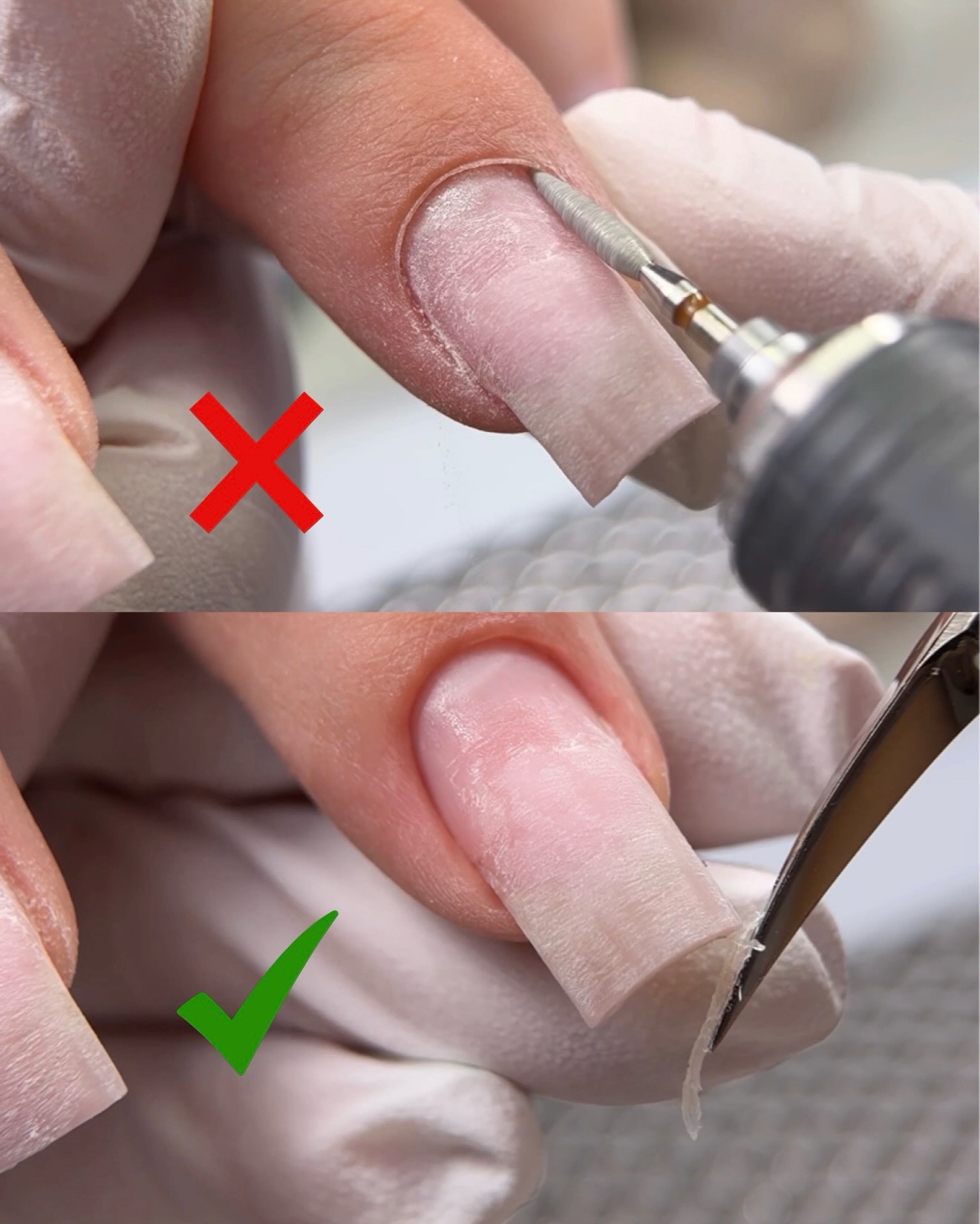 💅 Секрет акуратного виконання манікюру! Remover for Cuticle
Ремувер швидко та ефективно пом’якшує кутикулу допомагаючи виконати чіткий зріз ! А результат - гладка шкіра з візуальним ефектом «фотошопу»! ‼️ Важливо: засіб діє до 10 секунд, після чого обов’язково потребує змивання водою, оскільки має лужну формулу. 💧 🏷️50мл|185грн Ремувер з максимально комфортним "носиком"
для зручного нанесення 👆🏻 Нанесення необхідної кількості рідини 👆🏻 Акуратно відсуваємо кутикулу апельсиновою паличкою для подальшого зрізу!
*тут же зупиняємо дію лужності звичайною водою Виконуємо чіткий зріз ! І отримуємо вау-результат!🤩